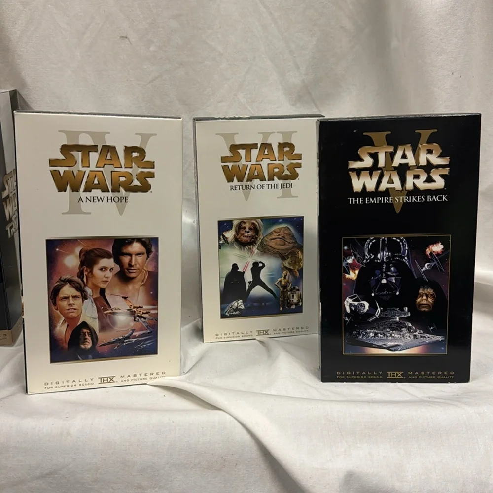Star Wars VHS trilogy